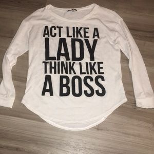 Charlotte Russe 3/4 shirt light weight